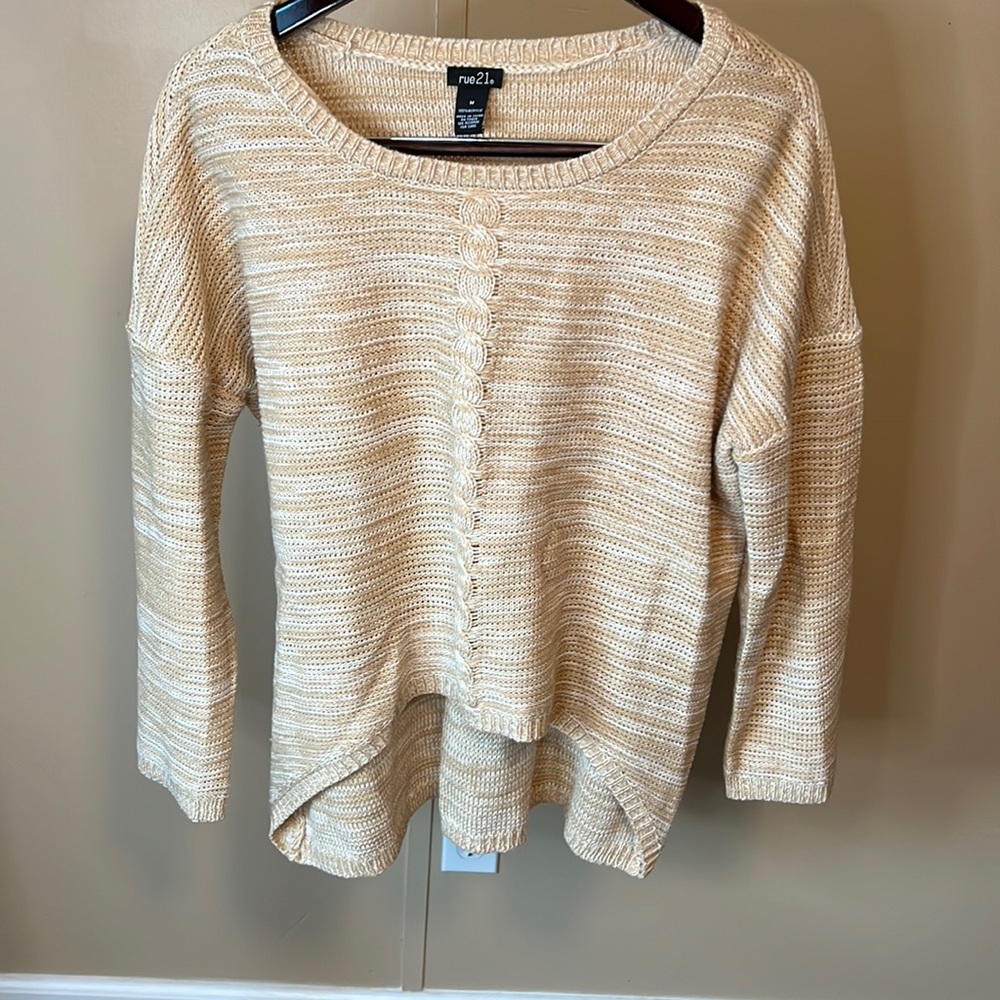 Tan sweater